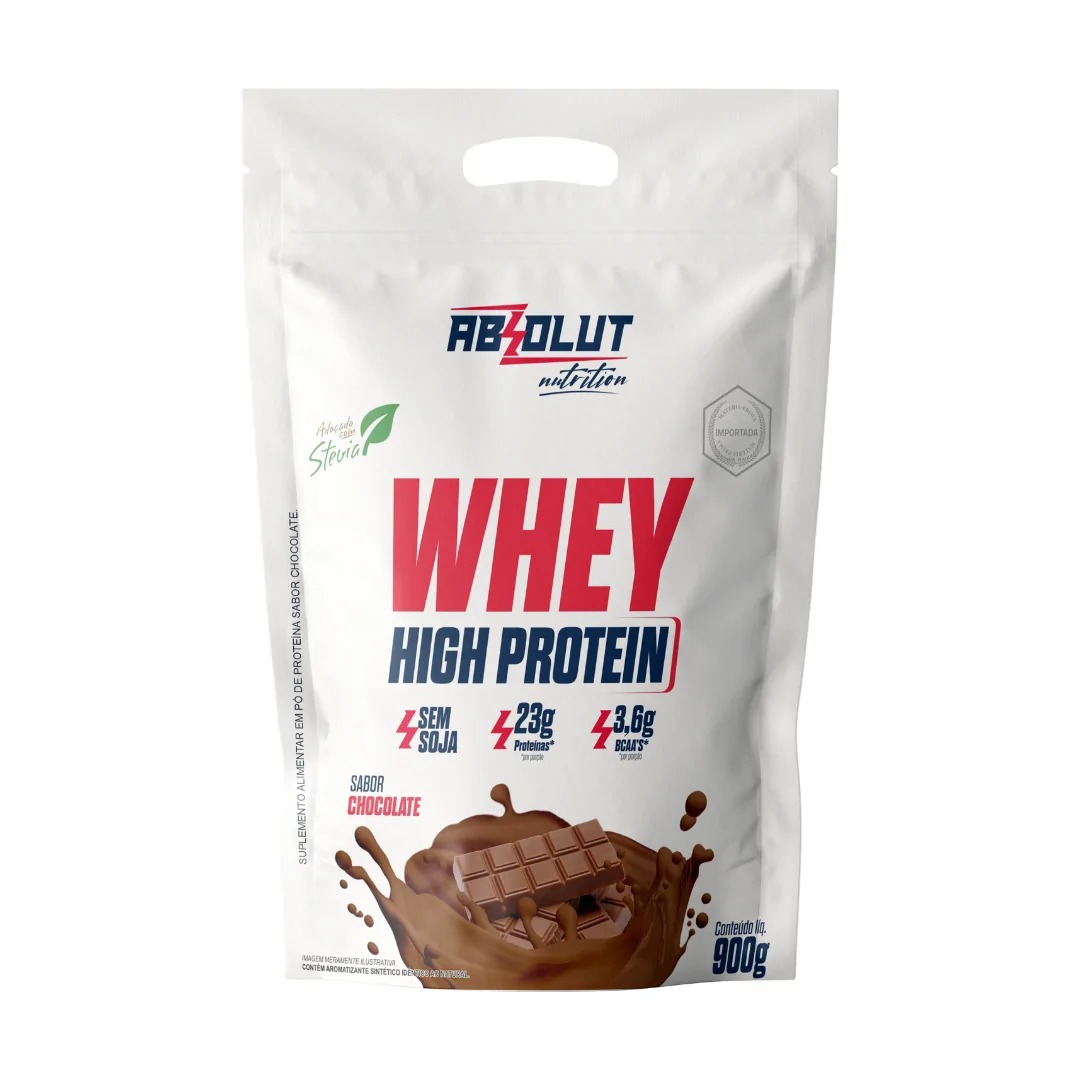 WHEY HIGH PROTEIN ABSOLUT 900G CHOCOLATE