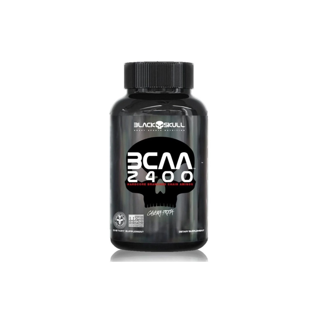 BCAA 2400 BLACK&SKULL 100 TABLETES