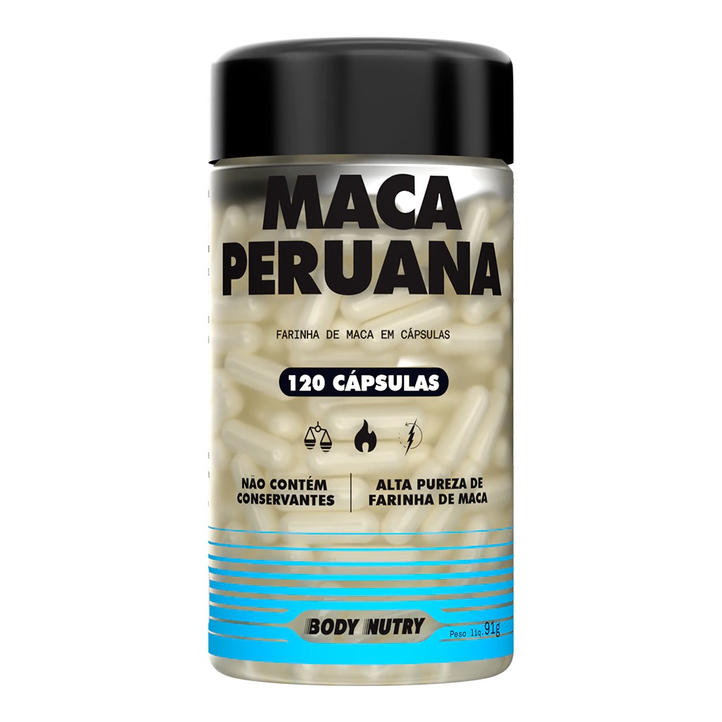 MACA PERUANA BODY NUTRY 120 CÁPSULAS