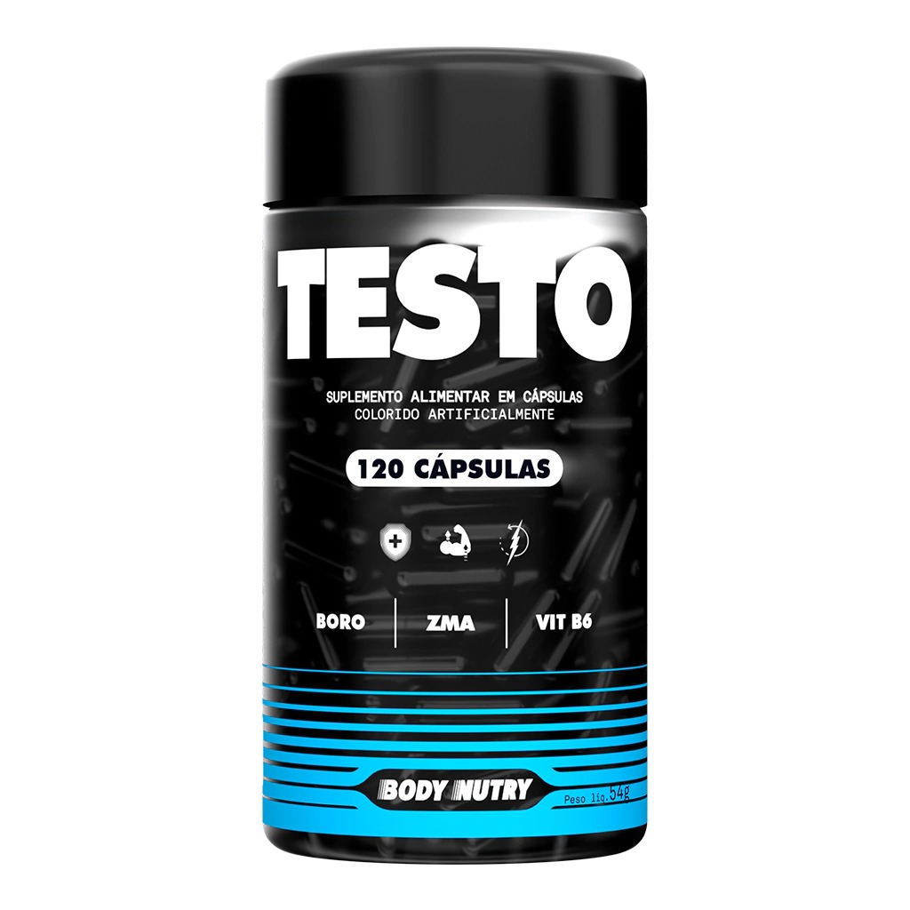 TESTO BODY NUTRY 120 CÁPSULAS
