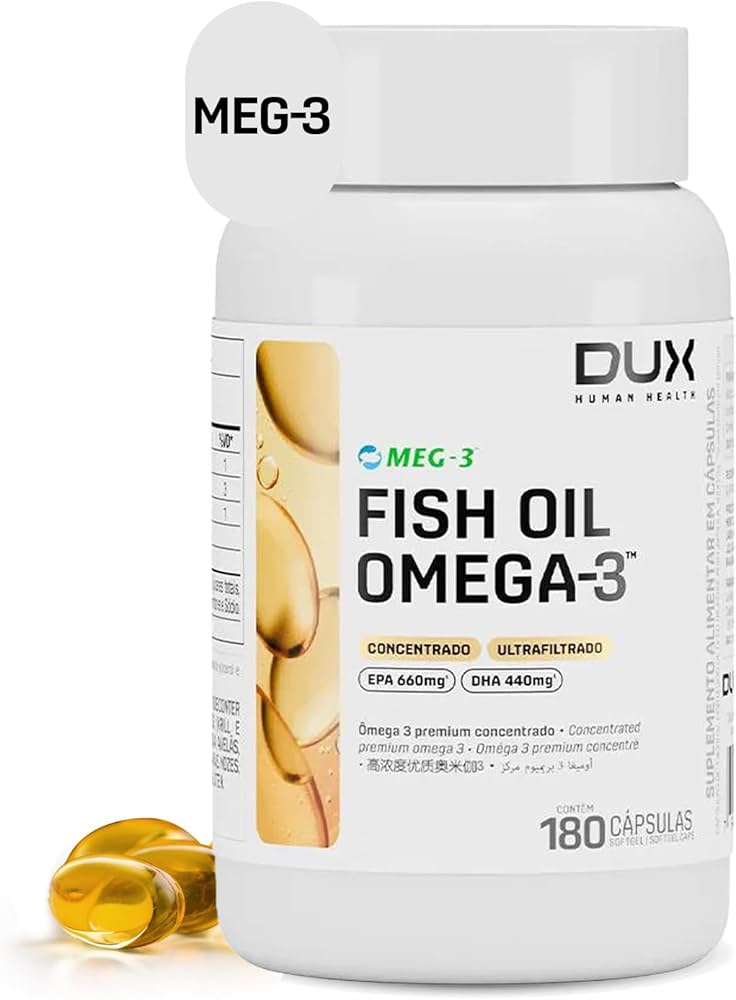 FISH OIL OMEGA-3 DUX 180 CÁPSULAS