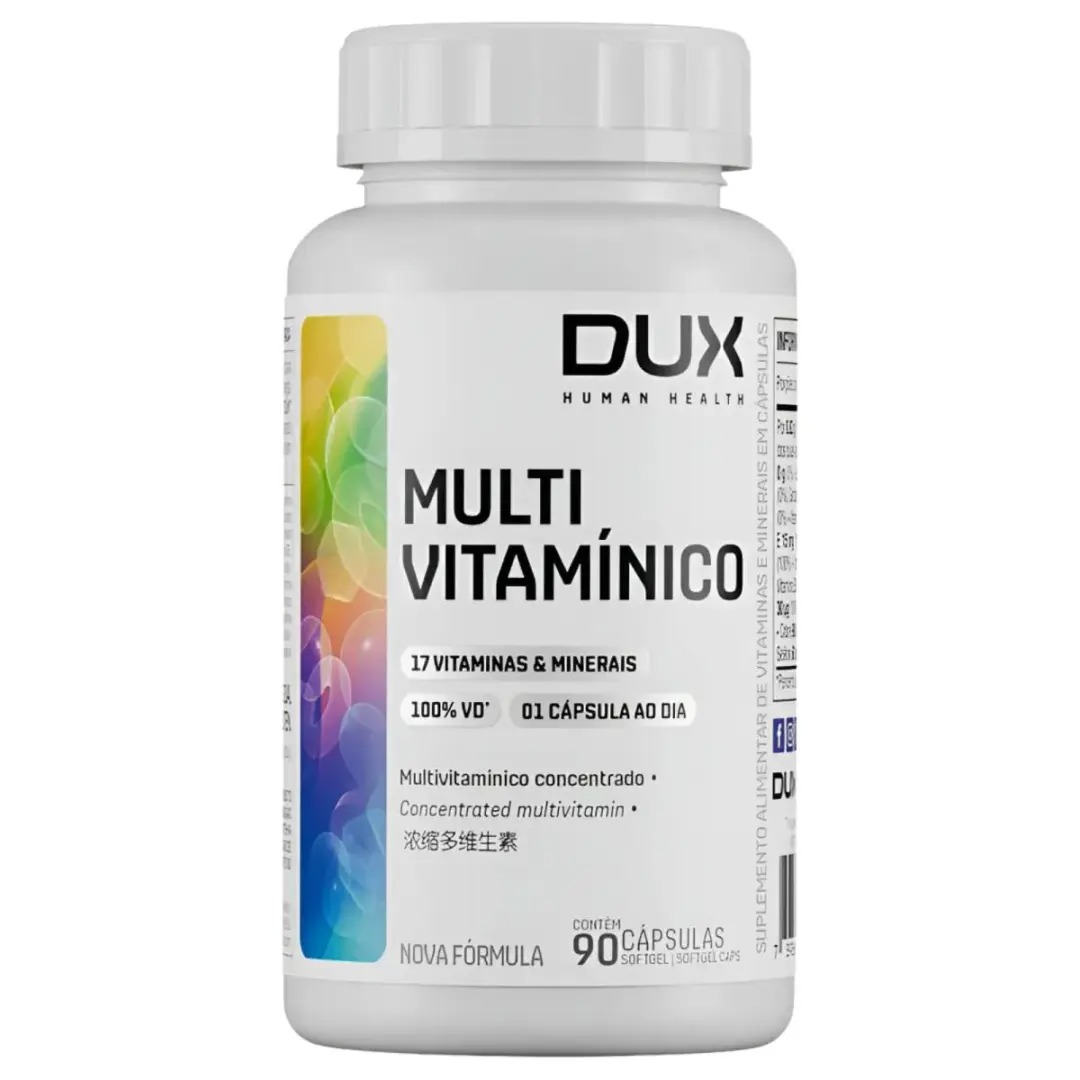 MULTI VITAMÍNICO DUX HUMAN HEALTH 90 CÁPSULAS
