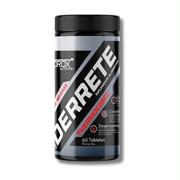 DERRETE THERMOGENIC EVOROX 60 TABLETES
