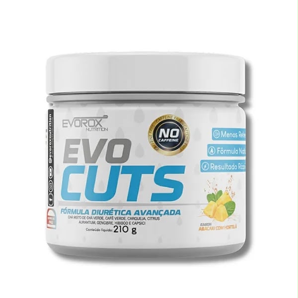 EVO CUTS EVOROX ABACAXI COM HORTELÃ 210G