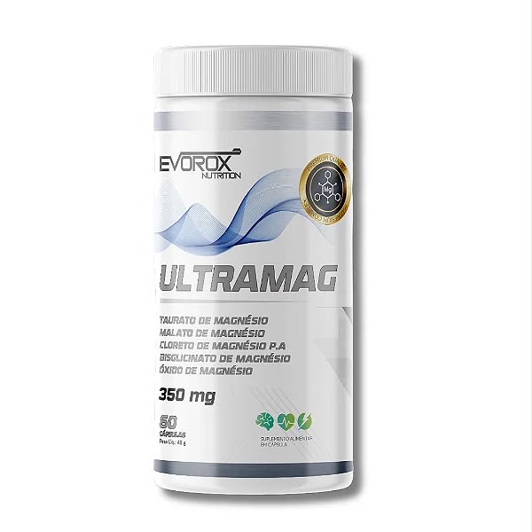ULTRAMAG EVOROX NUTRITION 350MG 60 CÁPSULAS