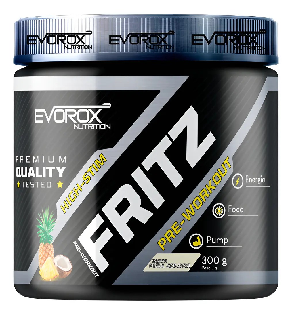 FRITZ PRE-WORKOUT EVOROX 300G PIÑA COLADA