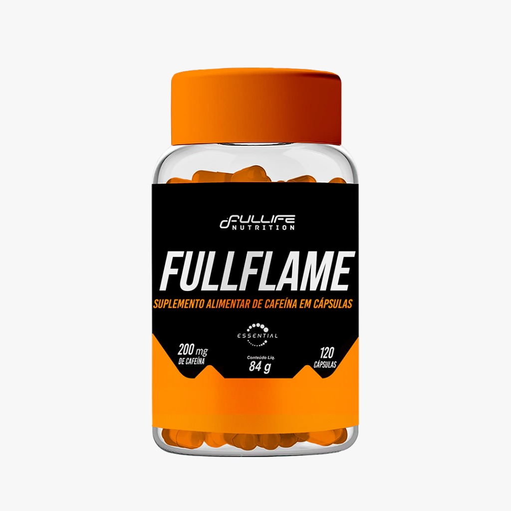 FULLFLAME FULLIFE NUTRITION 200MG CAFEÍNA 120 CÁPSULAS