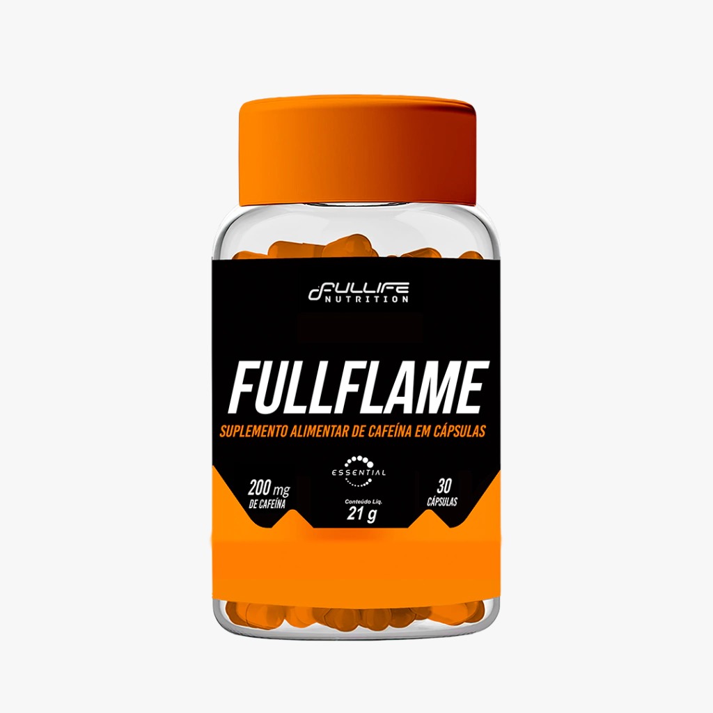 FULLFLAME FULLIFE NUTRITION 200MG CAFEÍNA 30 CÁPSULAS