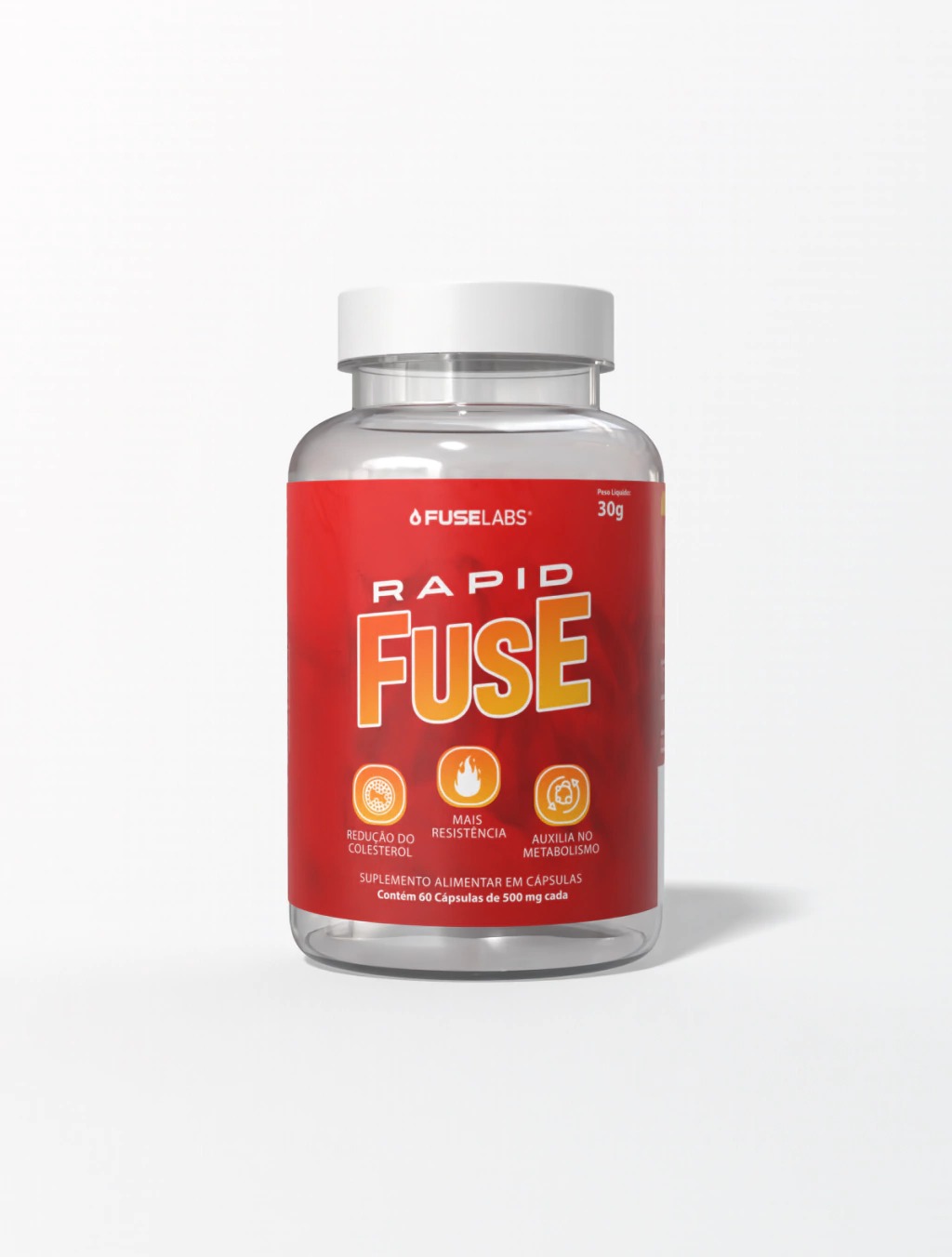 RAPID FUSE FUSE LABS 60 CÁPSULAS