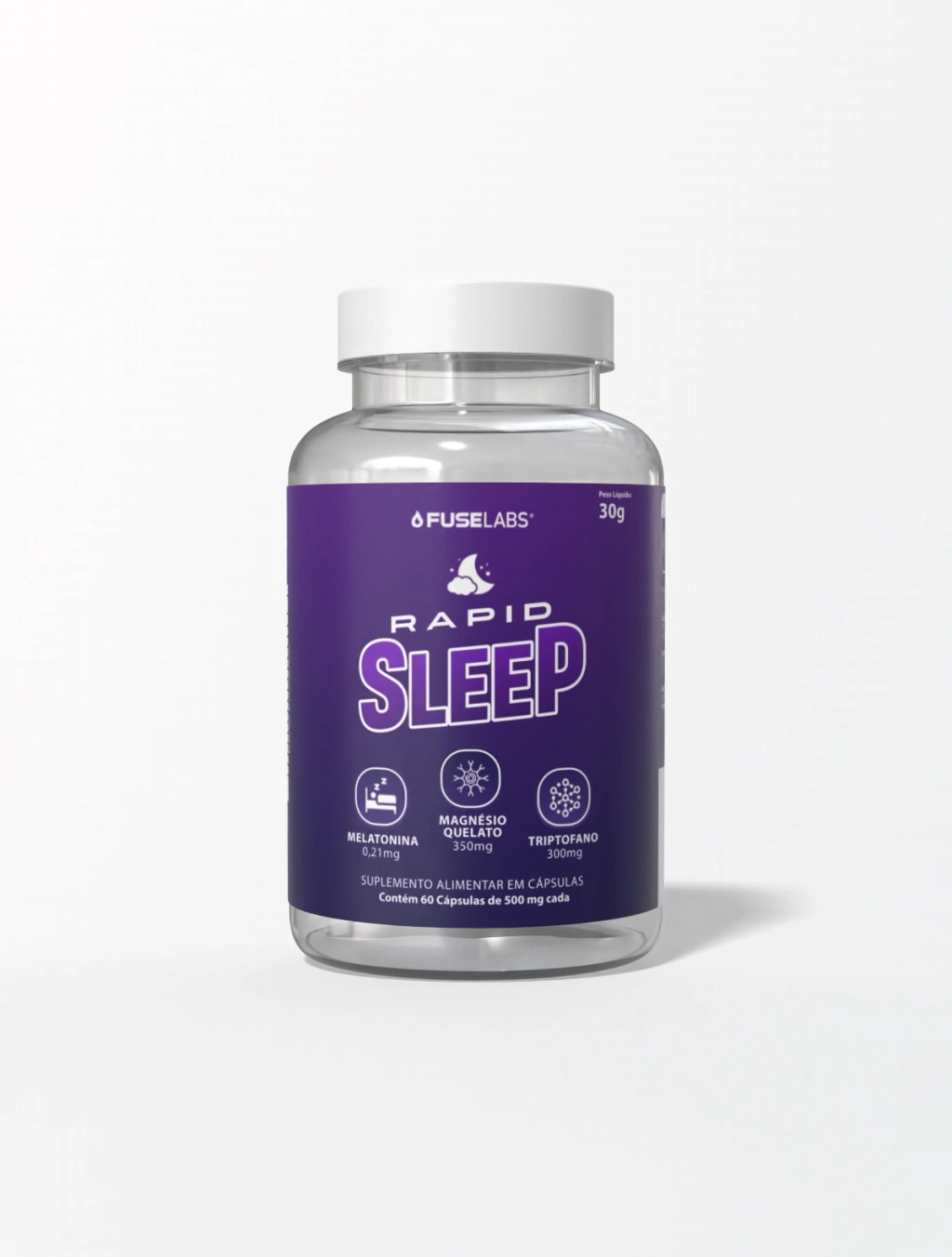 RAPID SLEEP FUSE LABS 60 CÁPSULAS