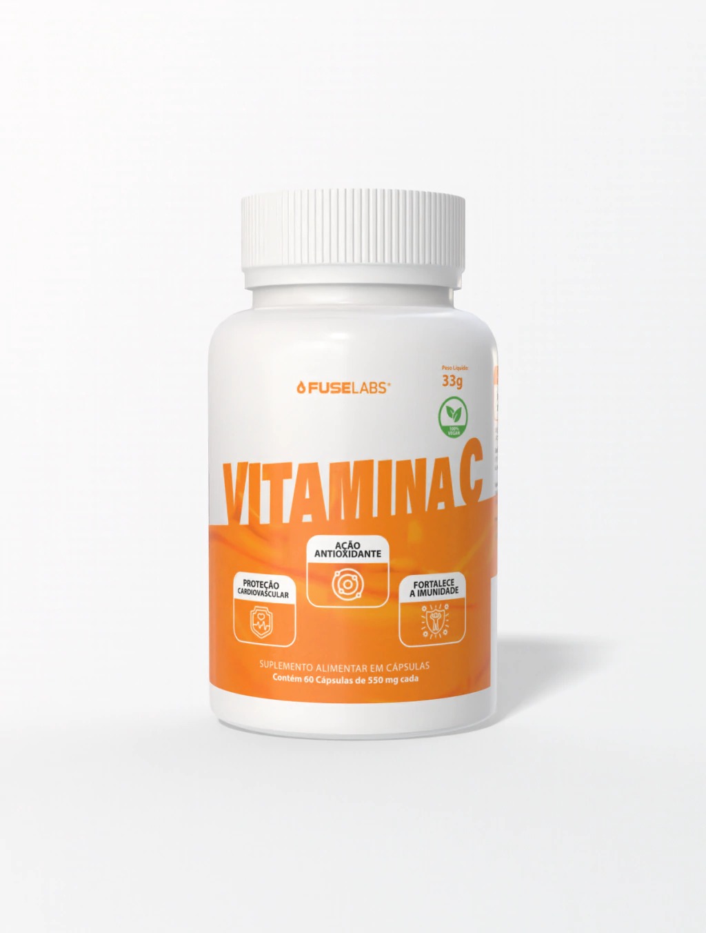 VITAMINA C FUSE LABS 60 CÁPSULAS