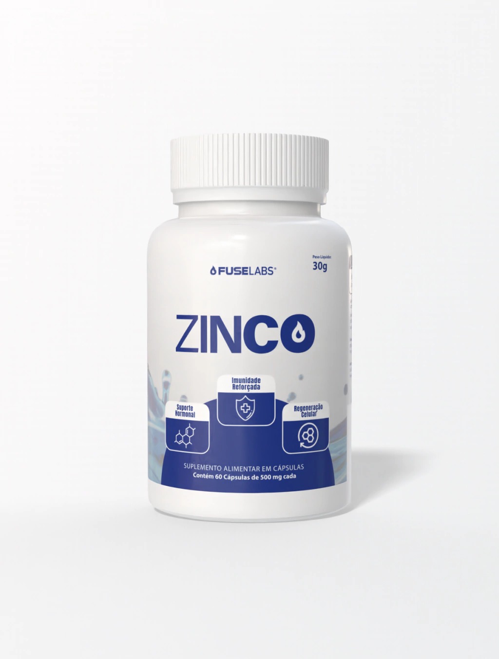 ZINCO FUSE LABS 60 CÁPSULAS