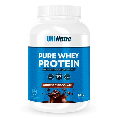 PURE WHEY PROTEIN UNINUTRE 900G DOUBLE CHOCOLATE