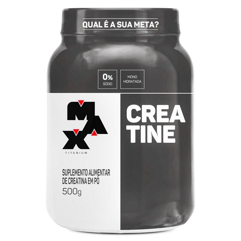 CREATINA PURA MAX TITANIUM 500G