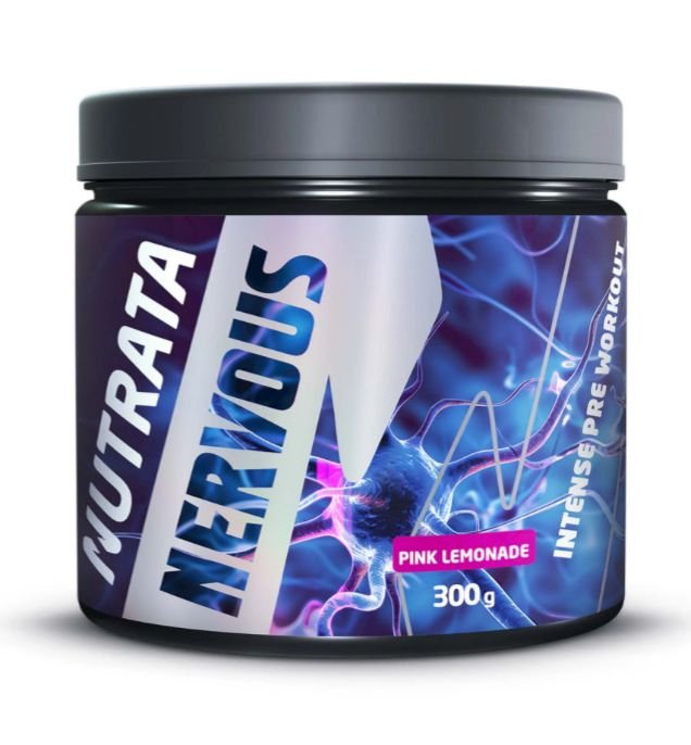 PRÉ TREINO NERVOUS NUTRATA 300G PINK LEMONADE