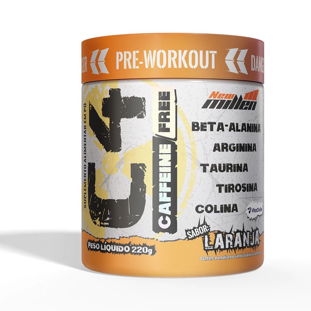 C4 CAFFEINE FREE 220G LARANJA