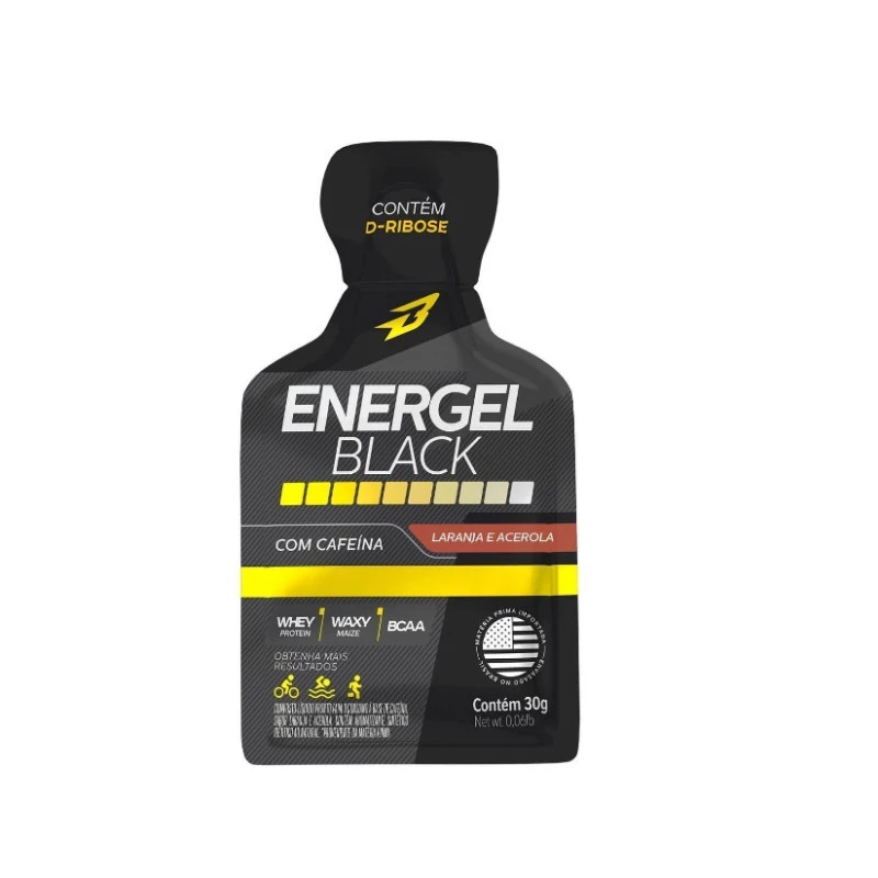 ENERGEL BLACK BODY ACTION LARANJA