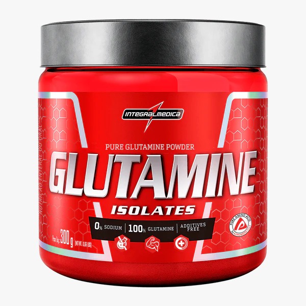 GLUTAMINE ISOLATES INTEGRALMÉDICA 300G