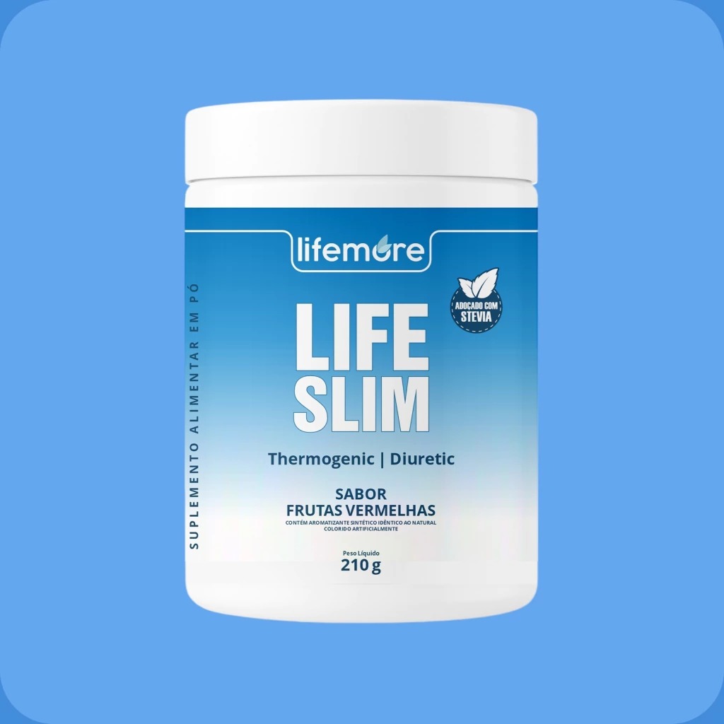 LIFE SLIM LIFEMORE FRUTAS VERMELHAS 210G