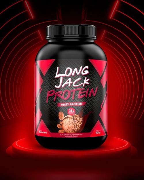 LONG JACK PROTEIN 900G CAPPUCCINO