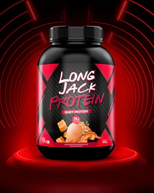 LONG JACK PROTEIN 900G CARAMELO