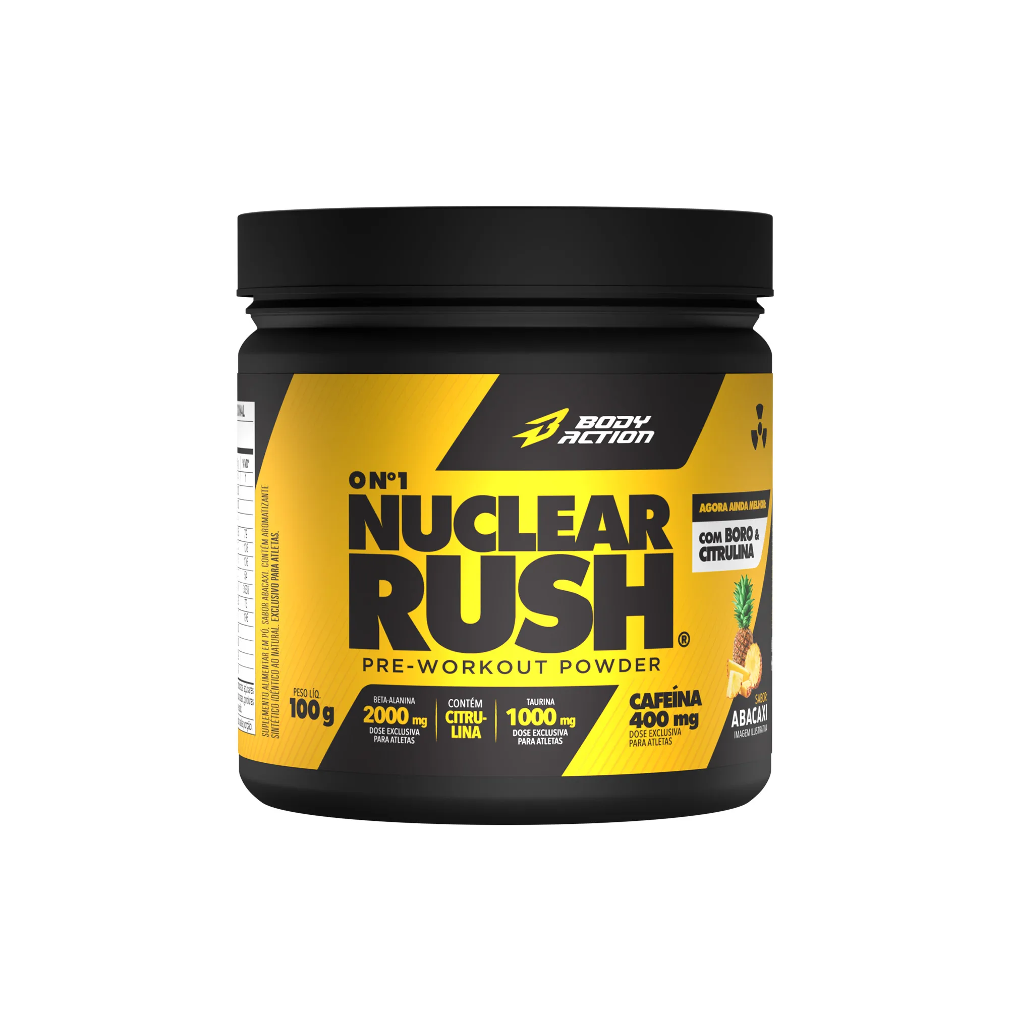 PRÉ TREINO NUCLEAR RUSH 100G ABACAXI