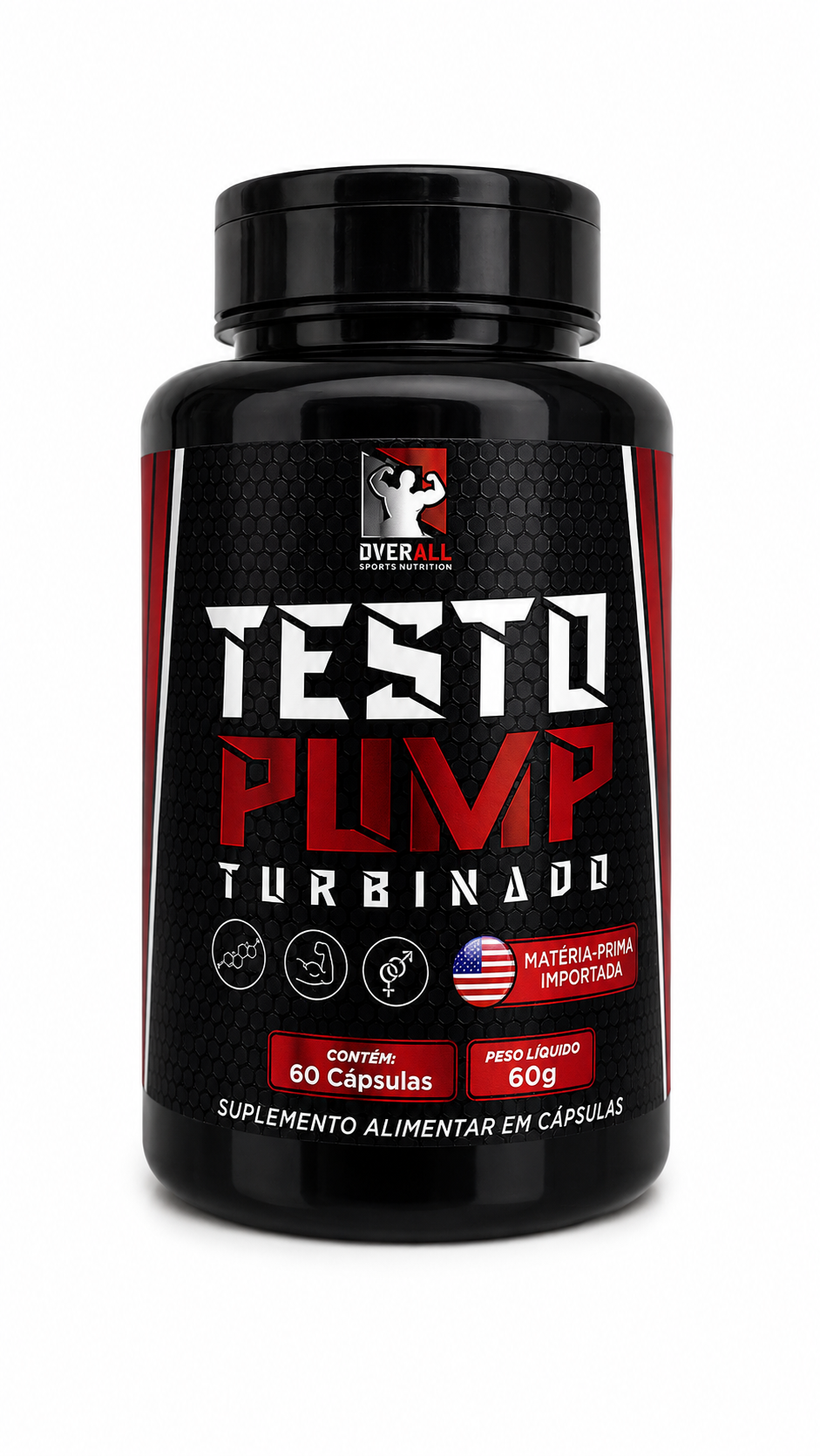 TESTO PUMP TURBINADO OVERALL 60 CÁPSULAS