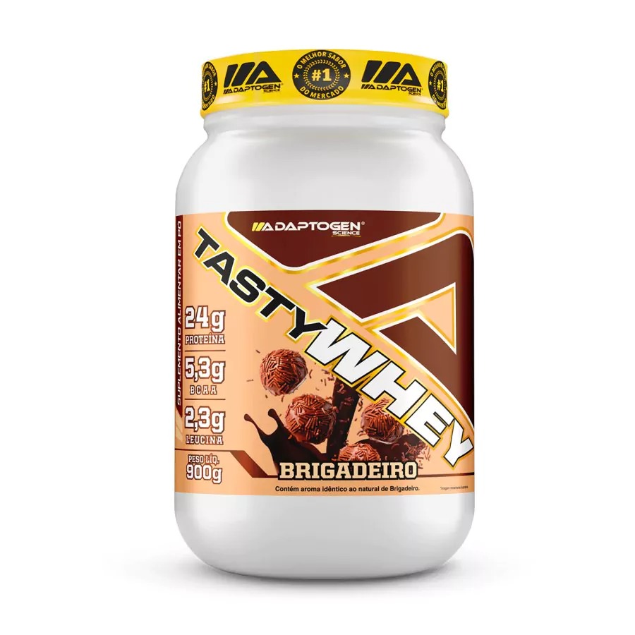 TASTY WHEY ADAPTOGEN 900G BRIGADEIRO