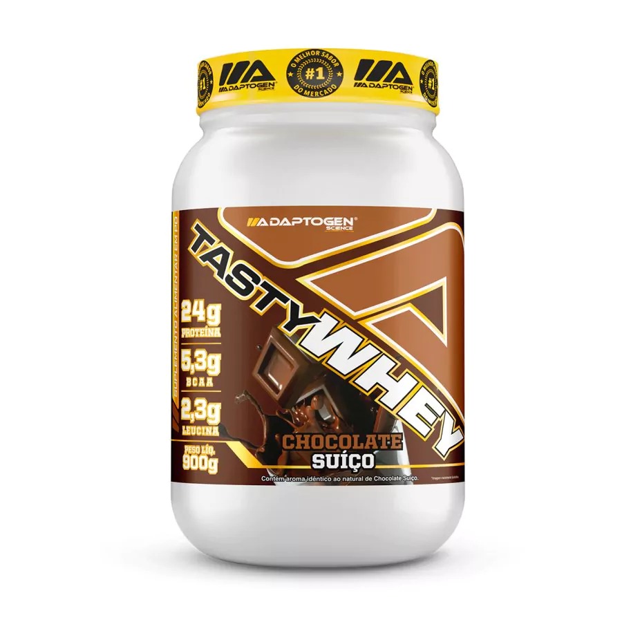 TASTY WHEY ADAPTOGEN 900G CHOCOLATE SUÍÇO