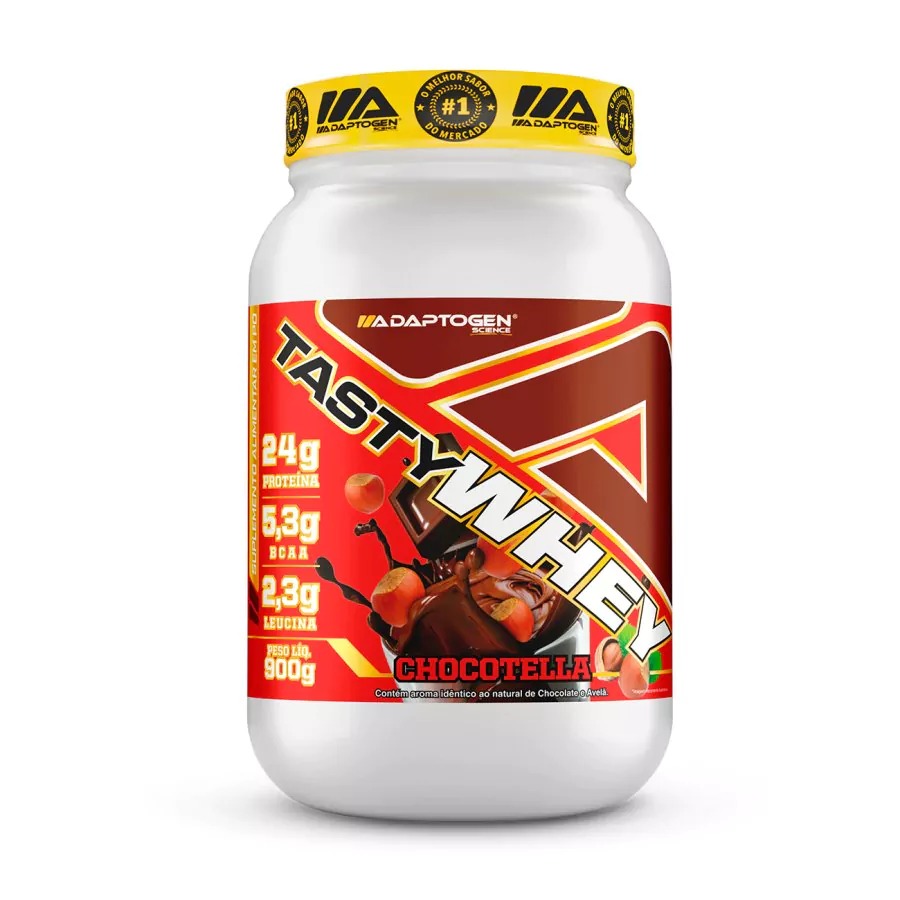 TASTY WHEY ADAPTOGEN 900G CHOCOTELLA