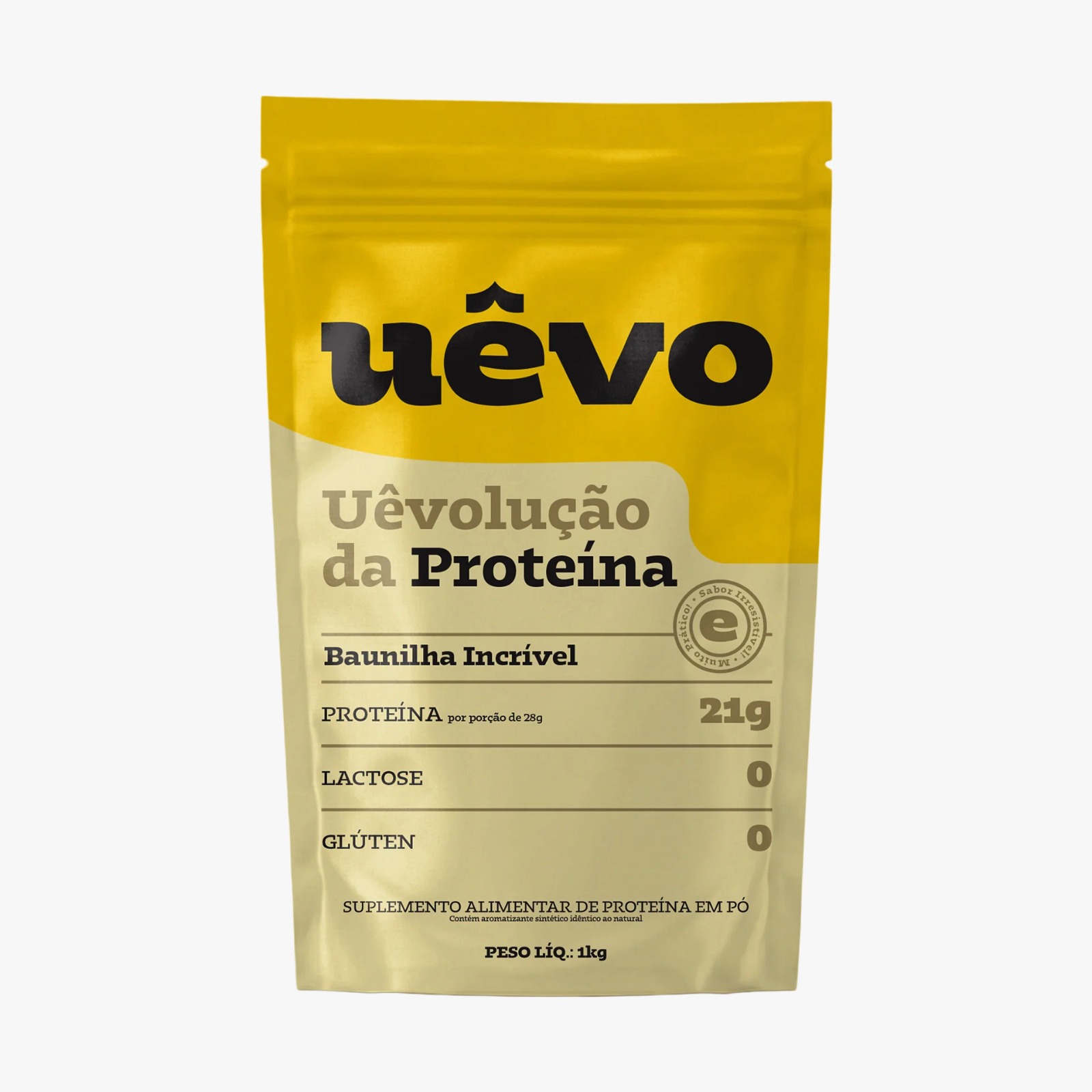 UÊVO UÊVOLUÇÃO DA PROTEÍNA 1KG BAUNILHA INCRÍVEL