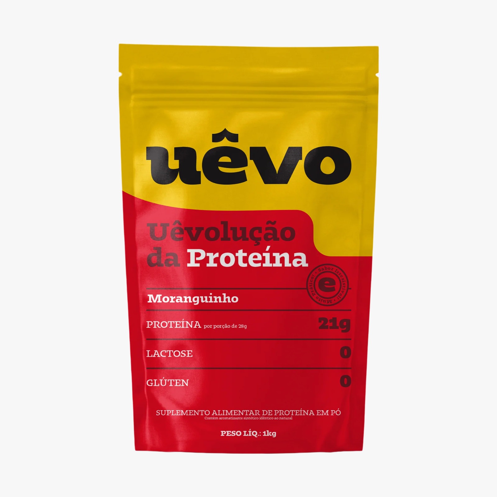 UÊVO UÊVOLUÇÃO DA PROTEÍNA 1KG MORANGUINHO