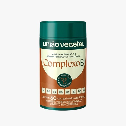 COMPLEXO B UNIÃO VEGETAL 60 COMPRIMIDOS