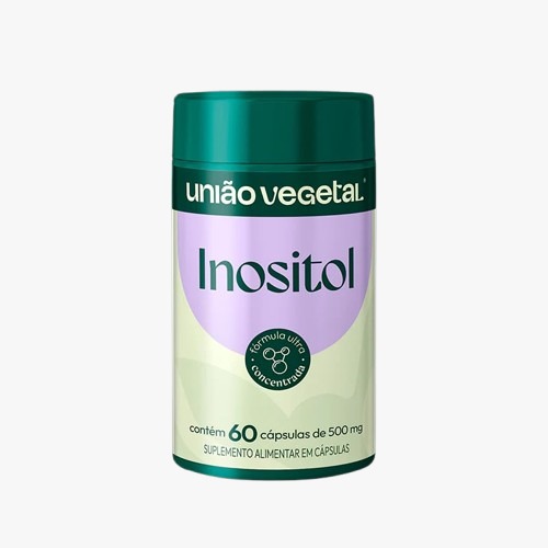 INOSITOL UNIÃO VEGETAL 60 CÁPSULAS