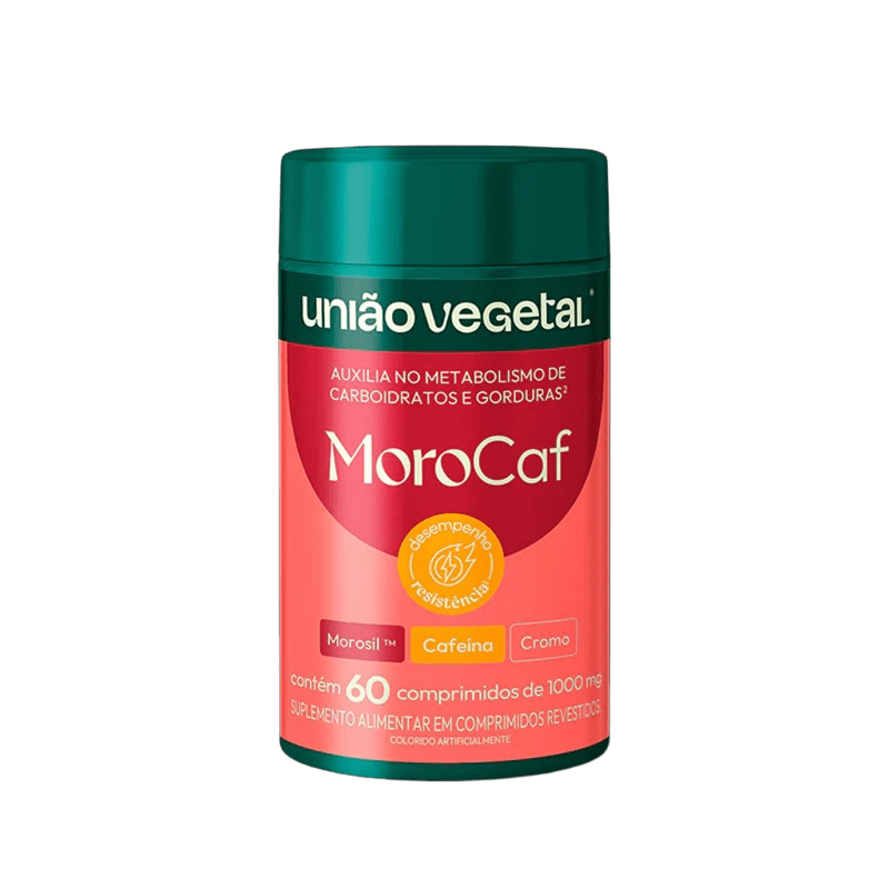 MOROCAF UNIÃO VEGETAL 60 COMPRIMIDOS