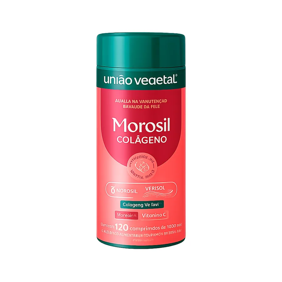 MOROSIL COLÁGENO UNIÃO VEGETAL 120 COMPRIMIDOS