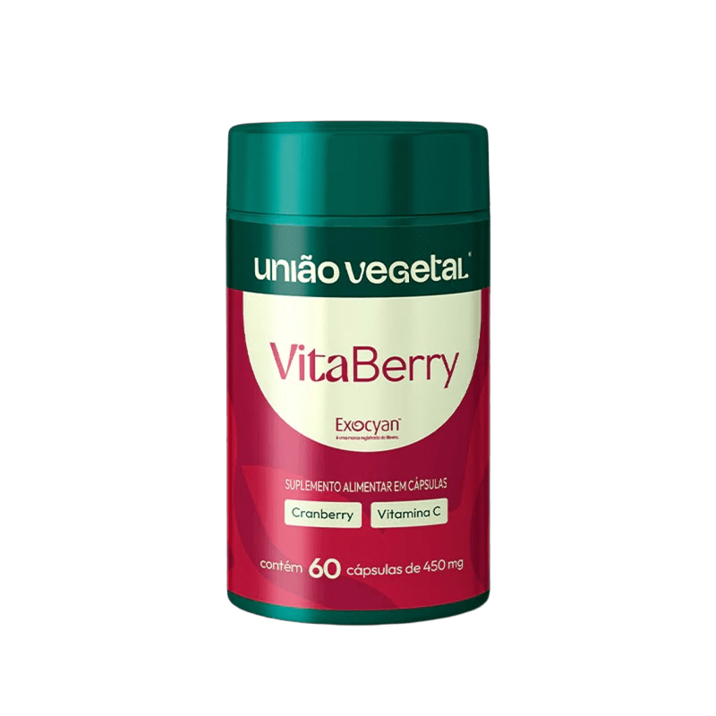 VITABERRY UNIÃO VEGETAL 60 CÁPSULAS
