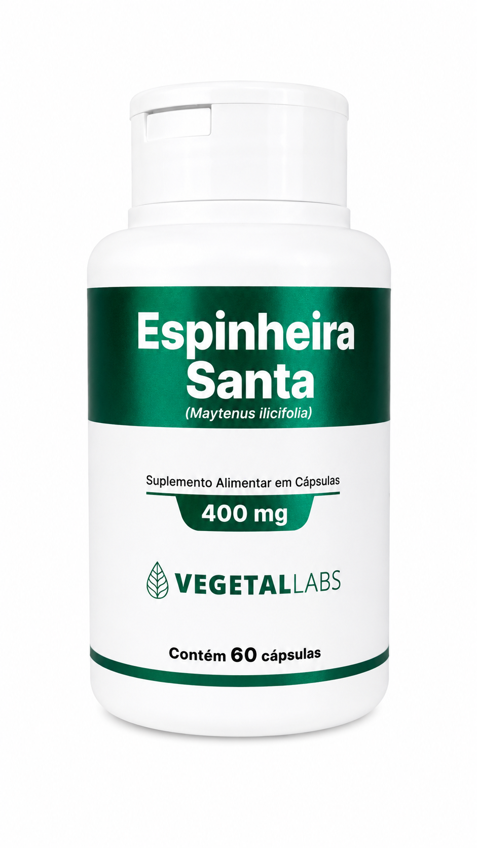 ESPINHEIRA SANTA VEGETAL LABS 400MG 60 CÁPSULAS
