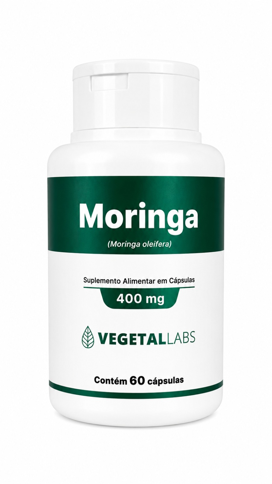 MORINGA VEGETAL LABS 400MG 60 CÁPSULAS