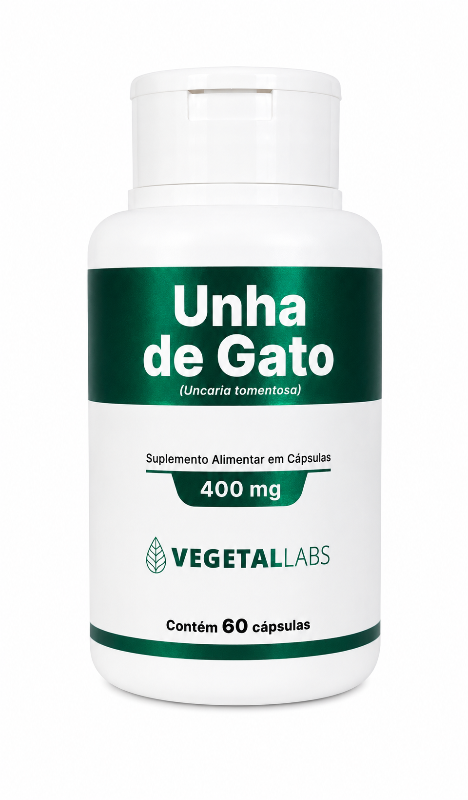 UNHA DE GATO VEGETAL LABS 60 CÁPSULAS