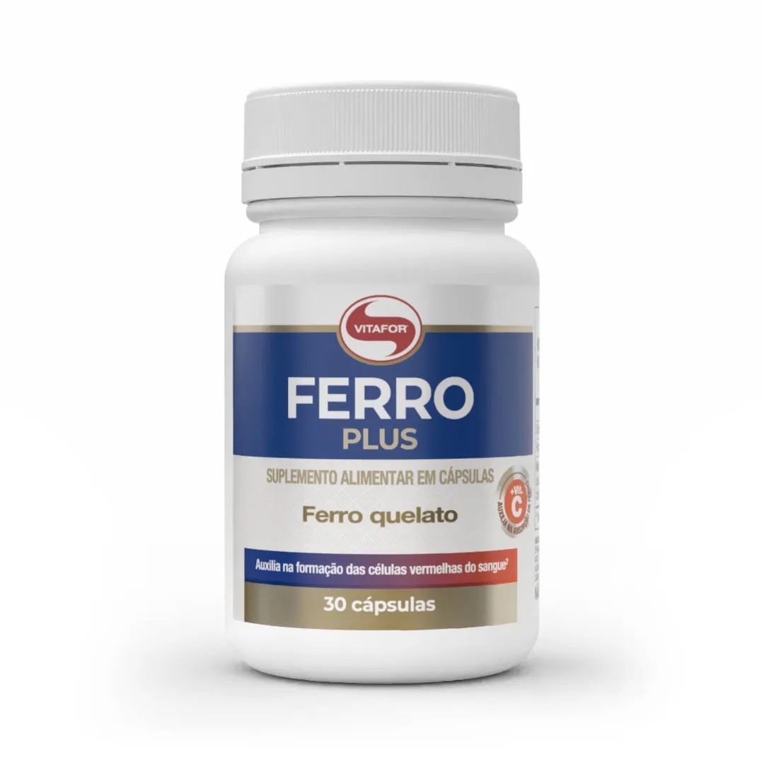FERRO PLUS VITAFOR 30 CÁPSULAS