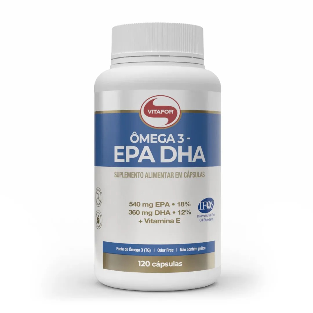ÔMEGA 3 EPA DHA VITAFOR 120 CÁPSULAS