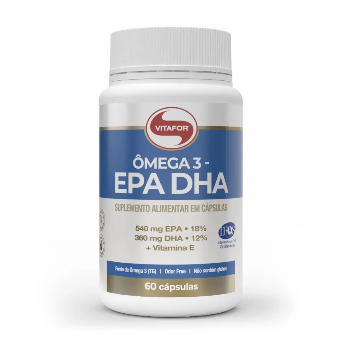 ÔMEGA 3 EPA DHA VITAFOR 60 CÁPSULAS