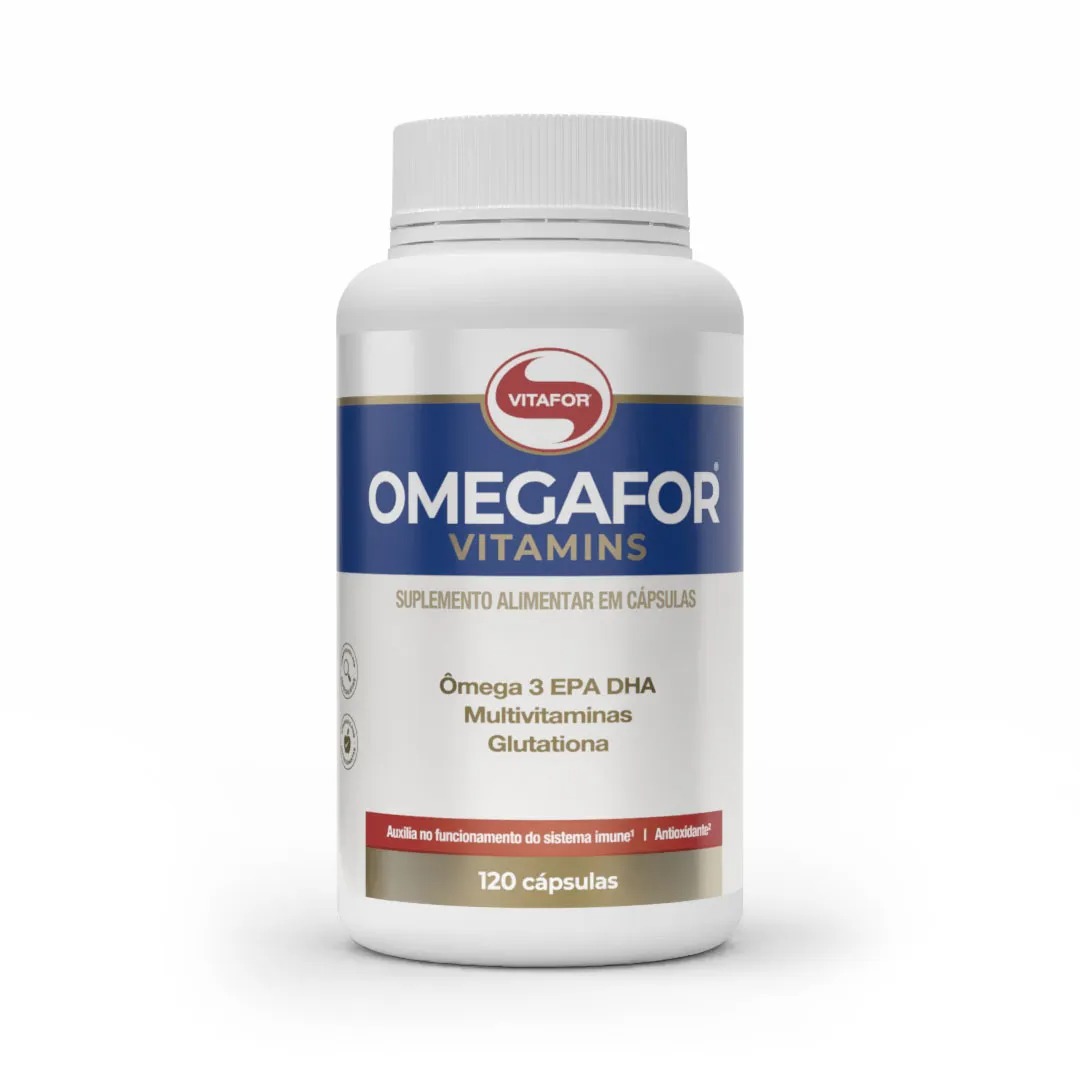 OMEGAFOR VITAMINS VITAFOR 120 CÁPSULAS