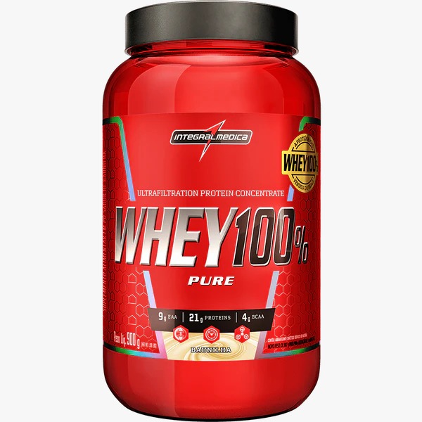WHEY 100% PURE 900G BAUNILHA