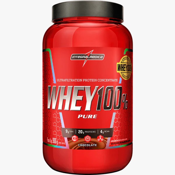WHEY 100% PURE 900G CHOCOLATE